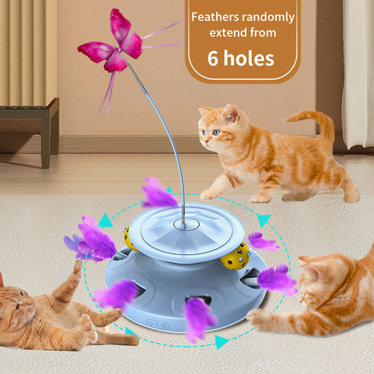 3-in-1 Automatic Interactive Cat Toy