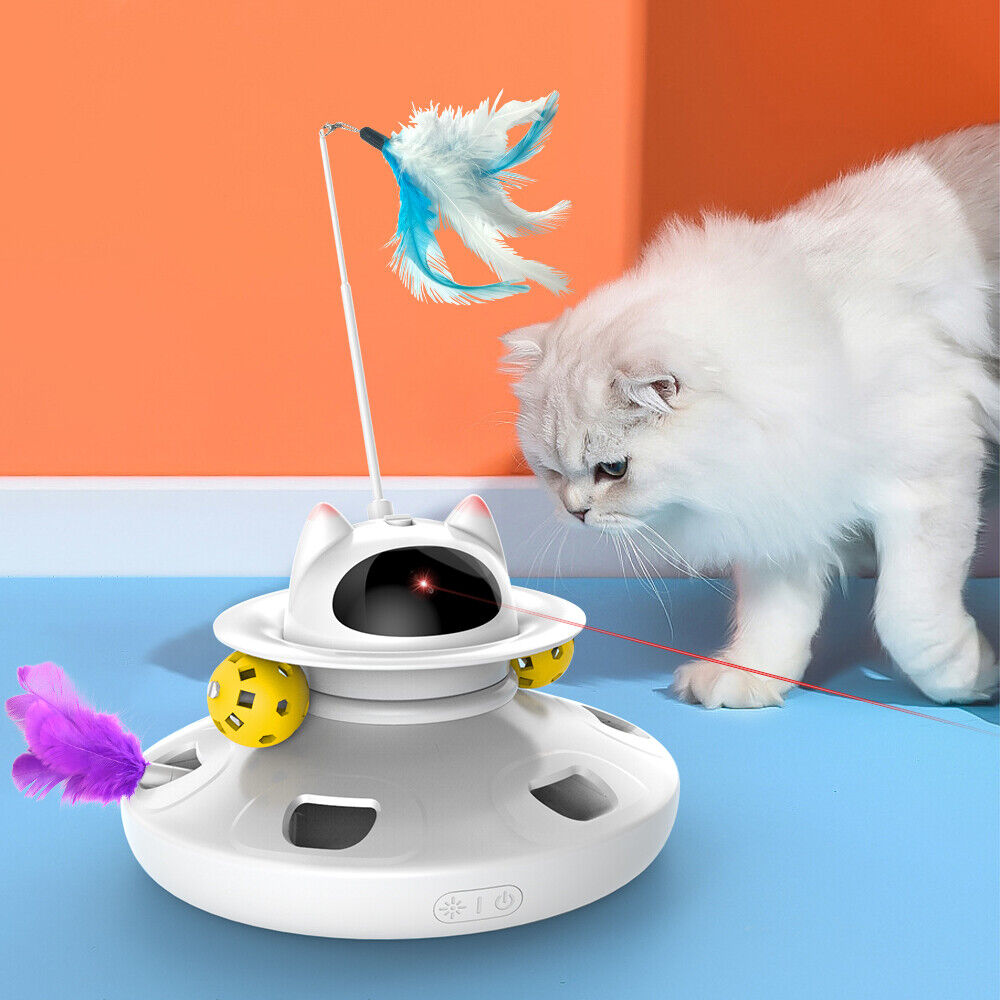 3-in-1 Interactive Cat Toy