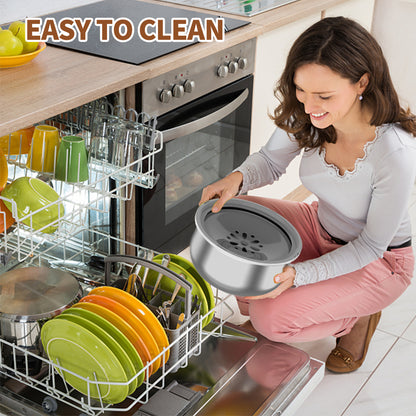 KM58 Stainless Steel Floating Feeder – Dishwasher Safe, Hygienic & Durable