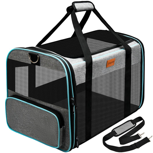 Expandable Soft Airline Approved Travel Pet Carriers