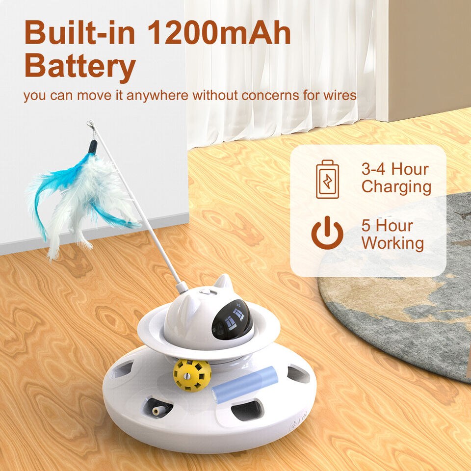 3-in-1 Interactive Cat Toy