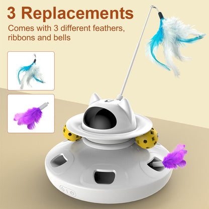 3-in-1 Interactive Cat Toy