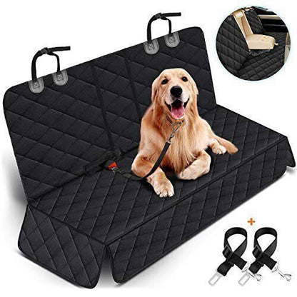 Waterproof Nonslip Pet Seat Cover With Pet Seatbelt