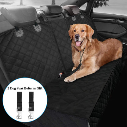 Waterproof Nonslip Pet Seat Cover With Pet Seatbelt