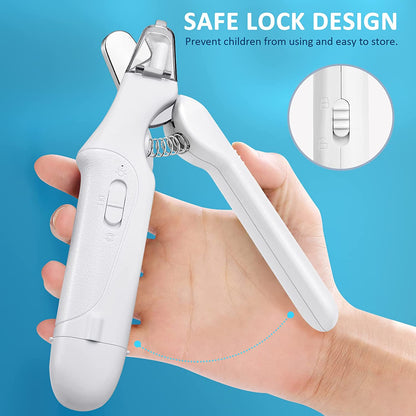 Upgraded 2-in-1 Electric Dog Nail Clippers