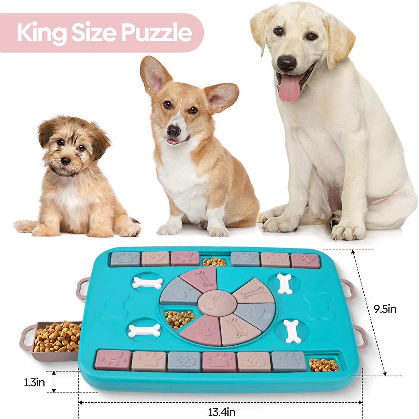 Dog Puzzle Feeding Toys