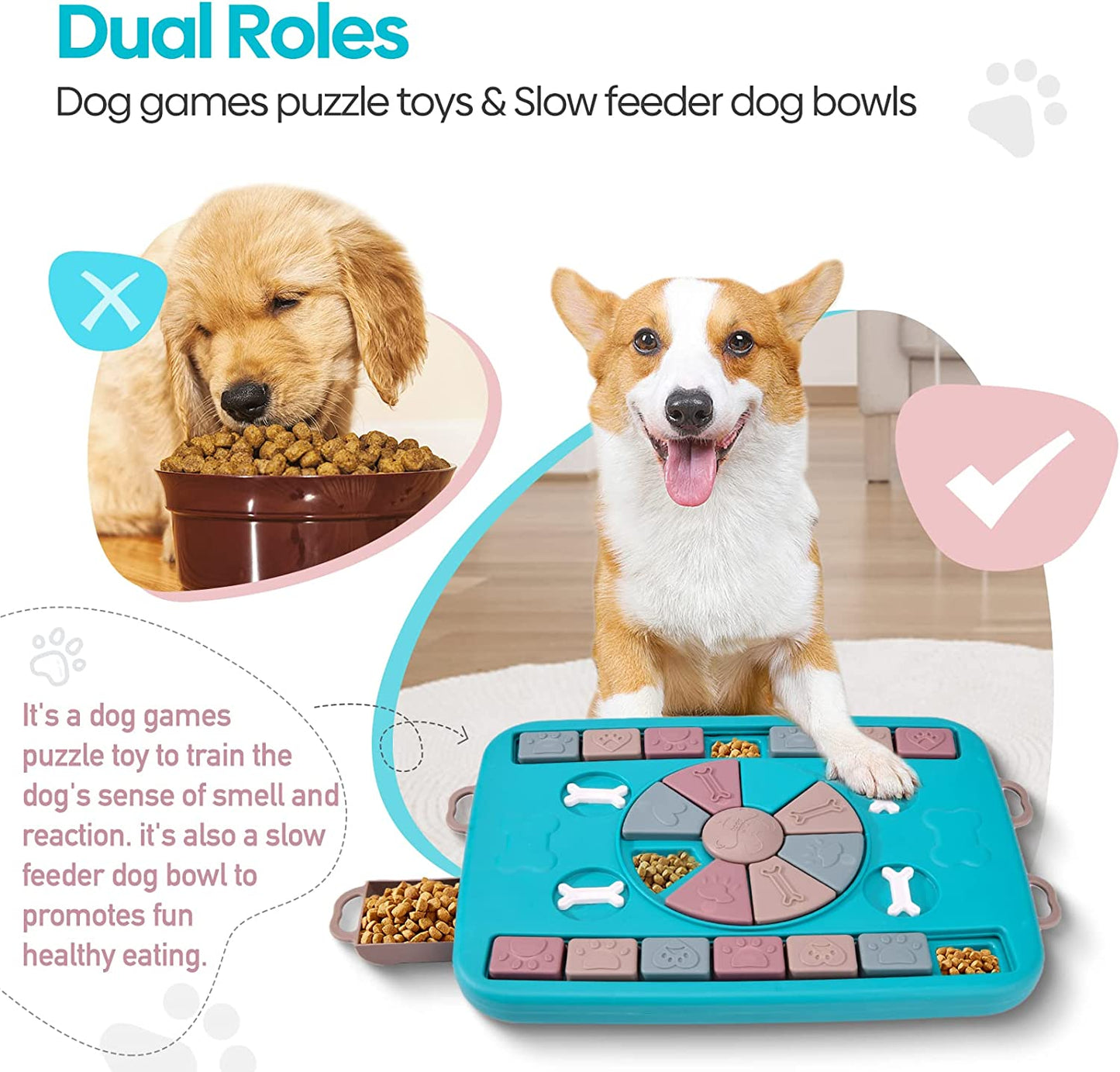 Dog Puzzle Feeding Toys