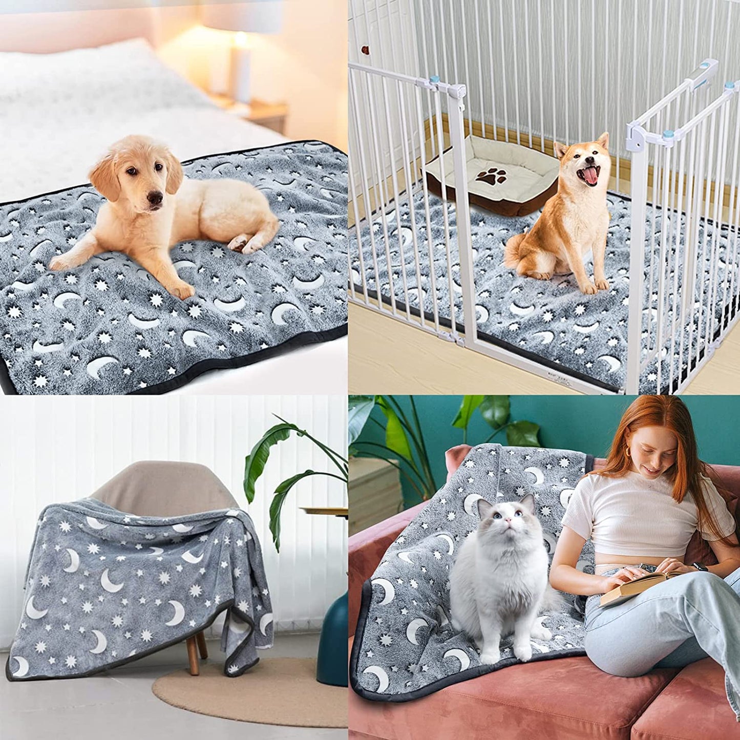 Washable Premium Thermal Blanket Pet Pee Pad