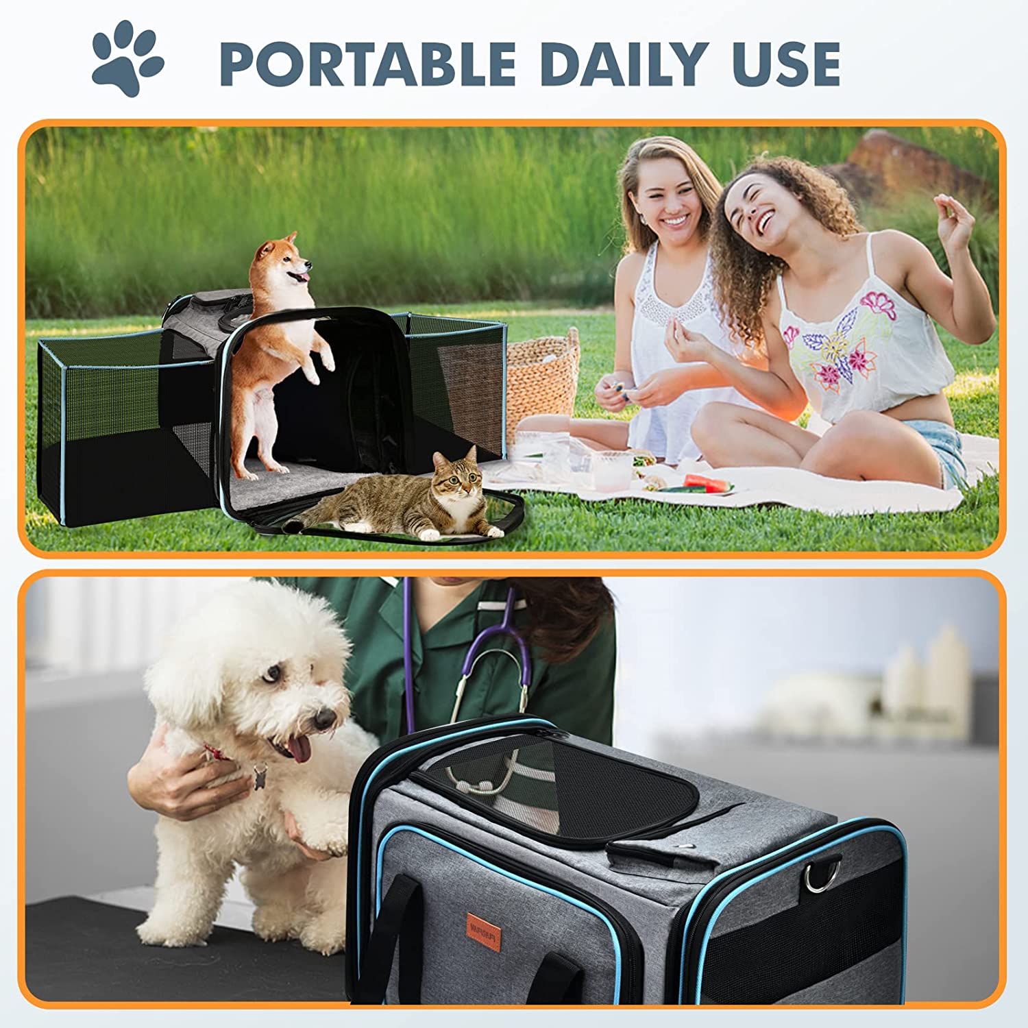 Portable Tarvel Pet Carrier For Airplane - Moebypet