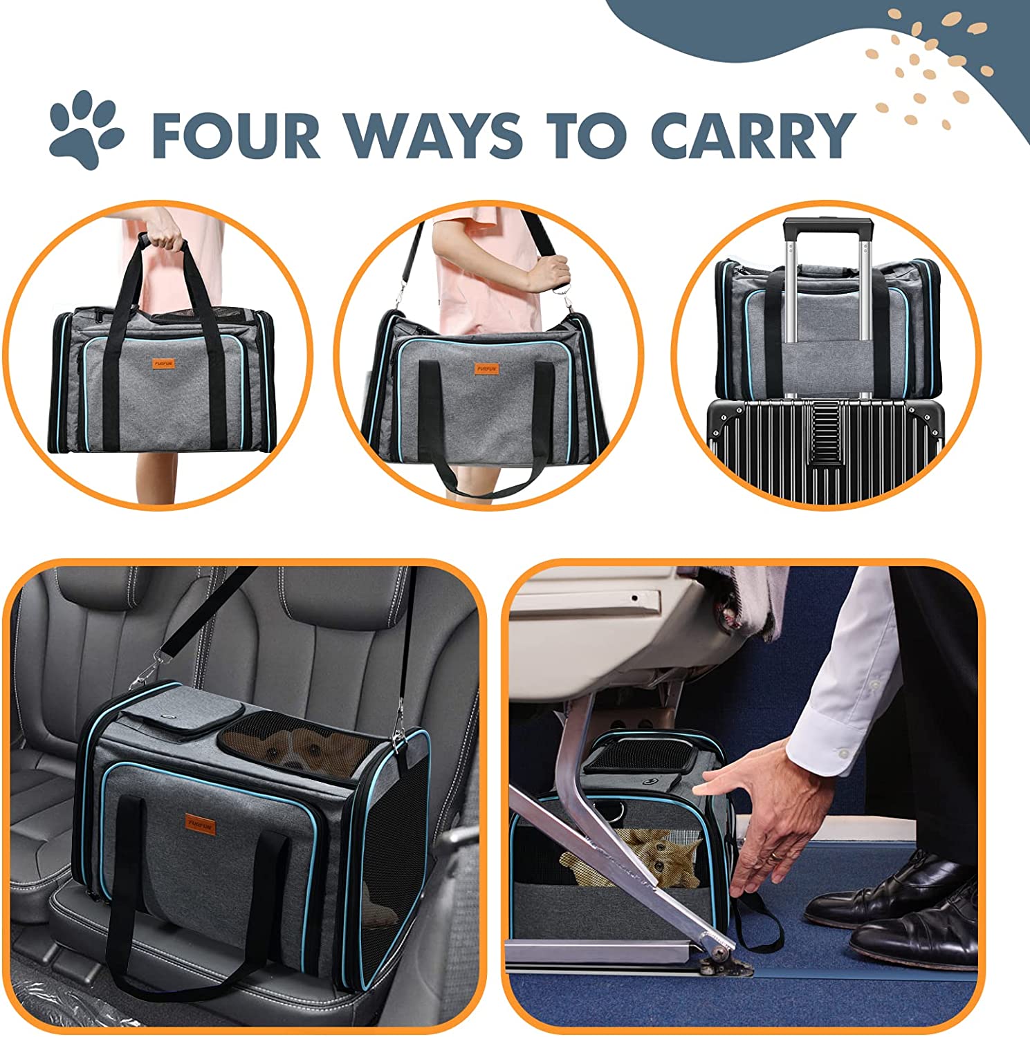 Easy Carry Pet Travel Bag - Moebypet